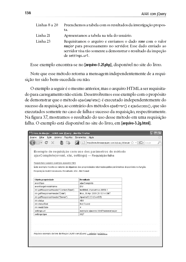 P�ginas do livro em PDF